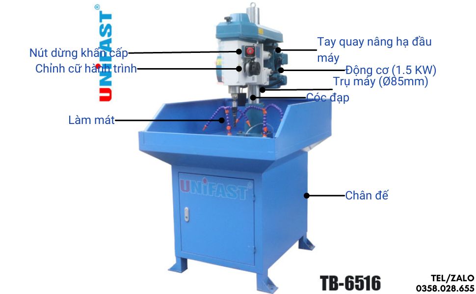 Cấy tạo máy taro tự động TB-6516