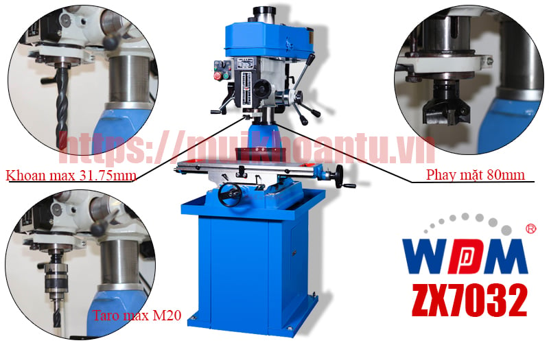 Máy khoan taro giá rẻ ZX7032 hiệu WDDM