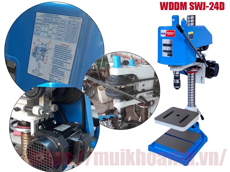 Máy taro ly hợp M24 hiệu WDDM model SWJ-24D