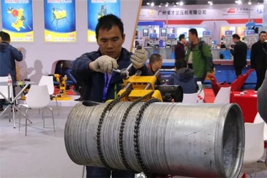Máy khoan ống Shida JK-150 khoan đến phi 150mm