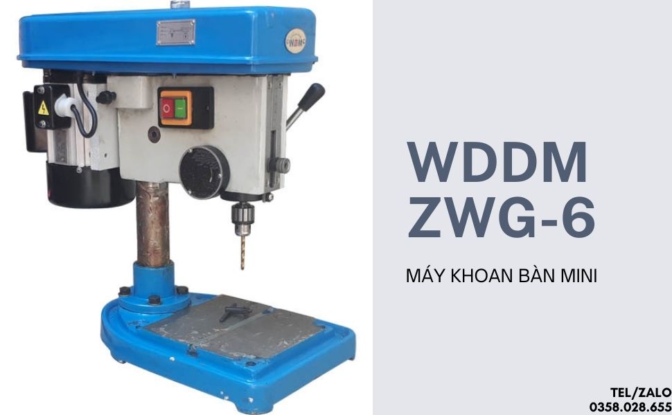 Máy khoan bàn mini WDDM ZWG-6