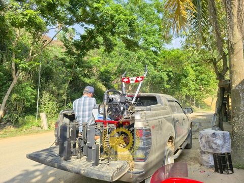 Trâu Vàng Tuyên Quang chuẩn bị máy KA - 190 để giao tới khách hàng