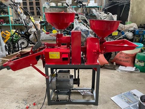 Các thông số, kỹ thuật máy xát, nghiền loc sạn 555