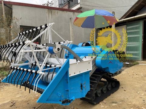Máy Gặt 1.5 SKY – Giải Pháp Cho Ruộng Lầy & Lúa Đổ