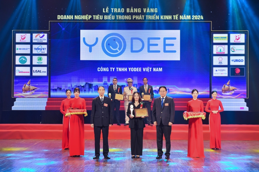 YODEE ĐẠT DANH HIỆU TOP 20 DOANH NGHIỆP XUẤT SẮC VIỆT NAM NĂM 2024