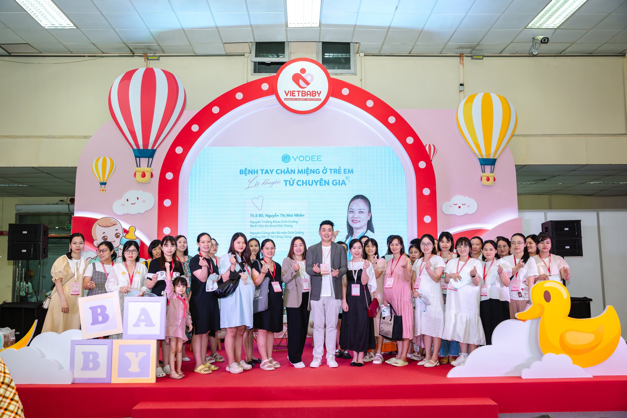YODEE TỔ CHỨC WORKSHOP TẠI SỰ KIỆN TRIỂN LÃM VIETBABY HÀ NỘI 2024