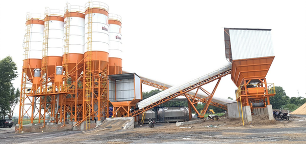 CONCRETE BATCHING PLANT CAPACITY 180M3/H - BINH AN, TAN SON NHAT AIRPORT (2022)