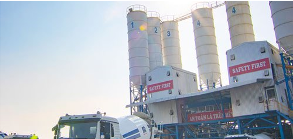 TRẠM TRỘN BÊ TÔNG ĐÔI CÔNG SUẤT 2 x 150 M3/H - RDC HIỆP PHƯỚC (2018)