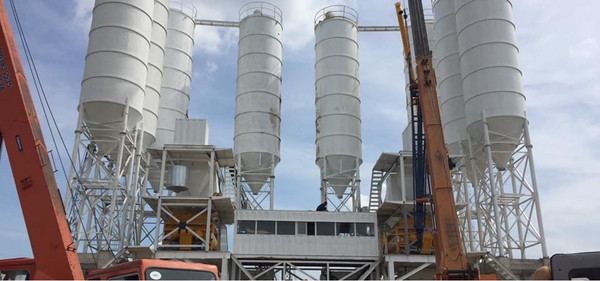 CONCRETE BATCHING PLANT WITH CAPACITY 2 x 150M3/H - RDC PHU MY (2016)