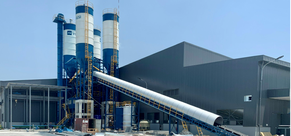 PILE CONCRETE BATCHING PLANT CAPACITY 120 M3/H (2020)