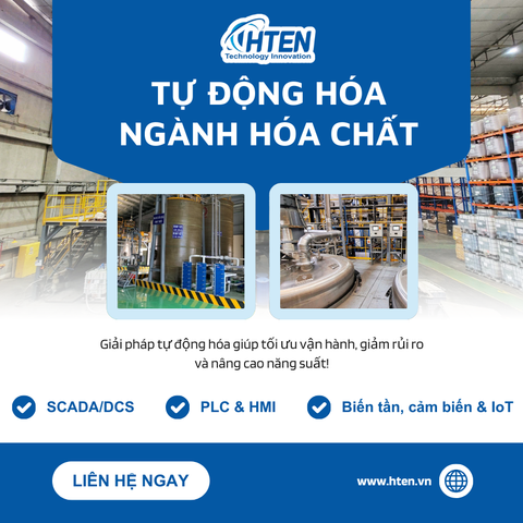 TỐI ƯU SẢN XUẤT NGÀNH HÓA CHẤT VỚI GIẢI PHÁP TỰ ĐỘNG HÓA