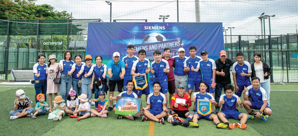 HTEN THAM DỰ GIẢI BÓNG ĐÁ SIEMENS & PARTNER 2022