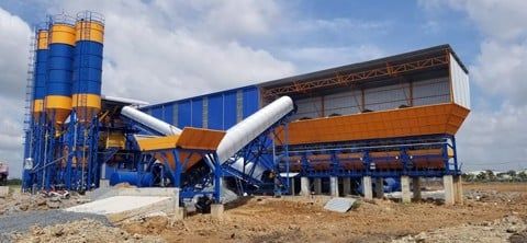 BATCHING PLANT WITH CAPACITY 120 m3/h - HIM LAM DUC HOA (2021)