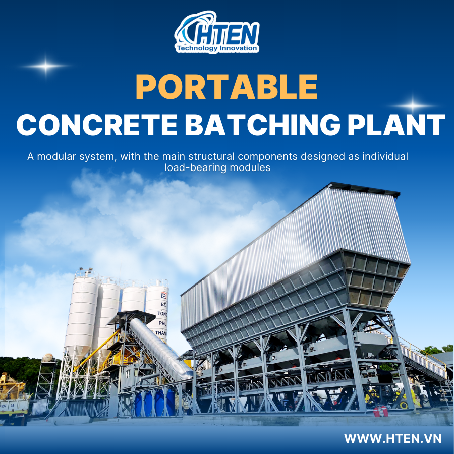 THINGS TO KNOW ABOUT PORTABLE CONCRETE BATCHING PLANTS