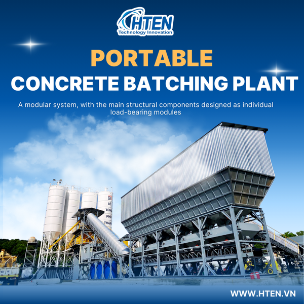 THINGS TO KNOW ABOUT PORTABLE CONCRETE BATCHING PLANTS