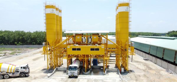 CONCRETE BATCHING PLANT WITH CAPACITY 2x150M3/H - HOANG CAT (4/2022)