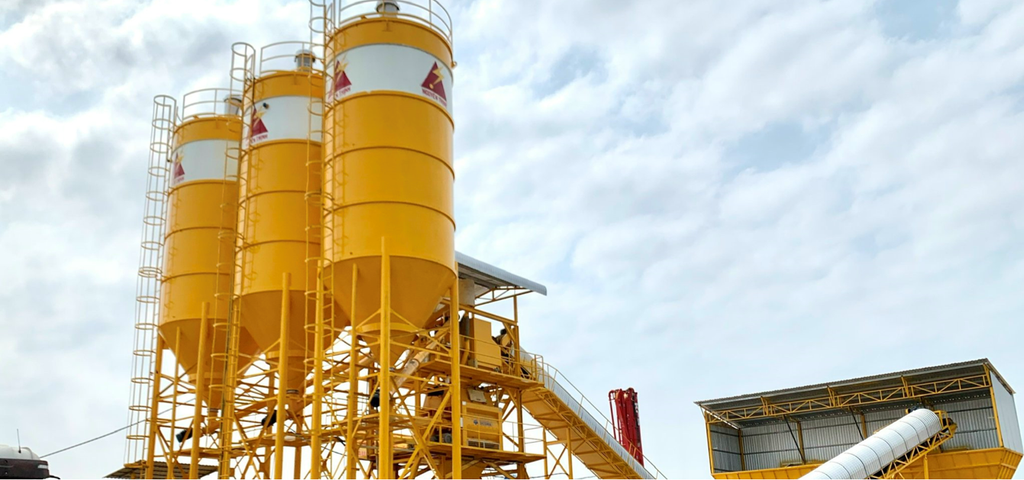 TRẠM TRỘN BÊ TÔNG CÔNG SUẤT 90 M3/H - NGUYÊN THỊNH (2020)