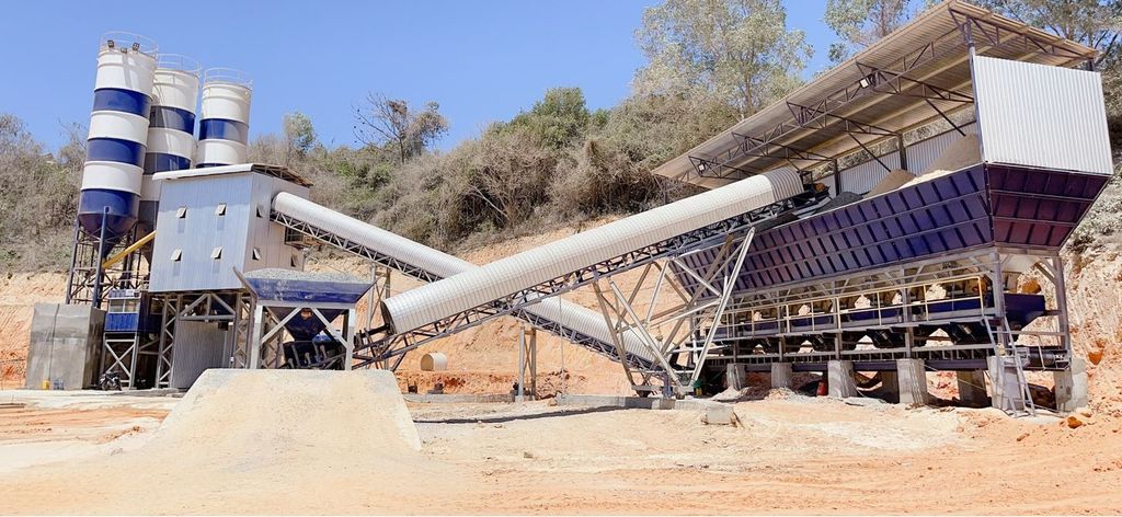 TRẠM TRỘN BÊ TÔNG CÔNG SUẤT 120 M3/H - TÂN HÀ (2021)