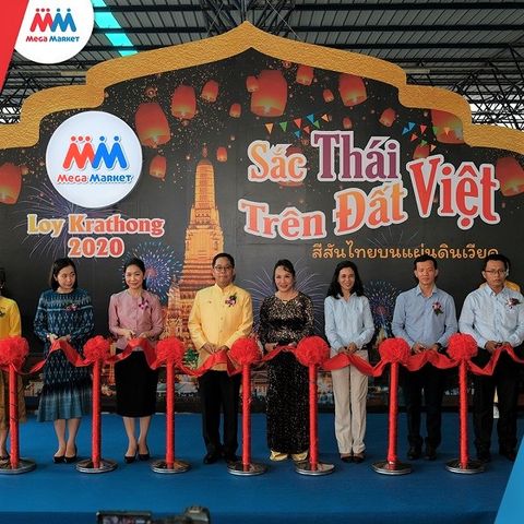 Lễ hội hoa đăng Loy Krathong Thái Lan tại MM Mega Market