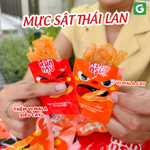 Hàng Về Hàng Về! Ăn Vặt Gây Sốt: Mực Sật Thái Lan Đã Cập Bến Tại Việt Nam!