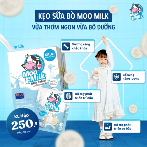 Vì sao trẻ em mê kẹo sữa MooMilk? Giải mã sức hút từ hương vị đến dinh dưỡng