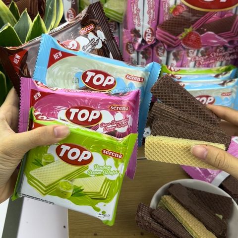 Bánh Xốp TOP – Món ăn vặt thơm ngon, tiện lợi cho cả nhà, có mặt ở mọi cửa hàng tạp hóa khắp toàn quốc