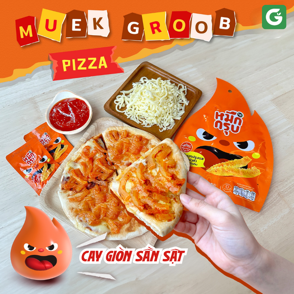 1001 Cách Ăn Cùng Mực Sật Thái Lan – Snack Konjac SUNSU Giòn Cay, Lạ Miệng, Siêu Cuốn!