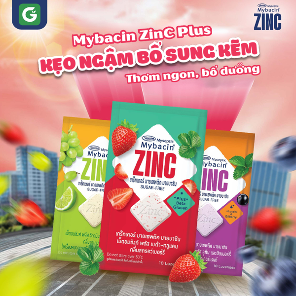 Ăn kiêng không lo thiếu kẽm – Đã có Mybacin Zinc Plus không đường