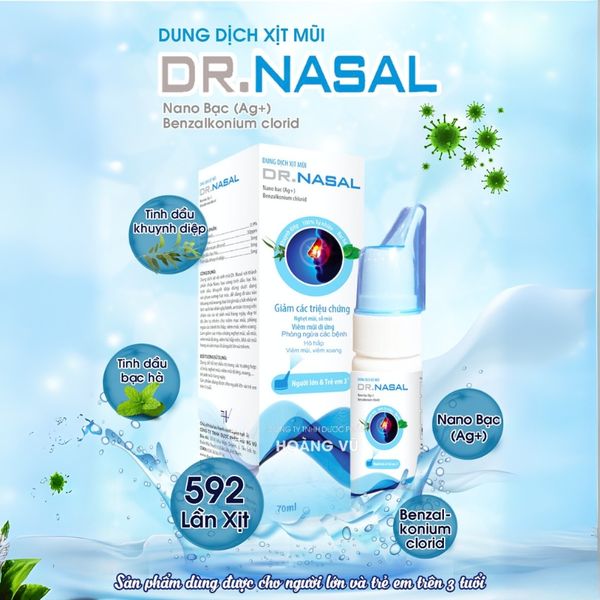 Review dung dịch xịt mũi Dr. Nasal có tốt không? – Dược Hoàng Vũ