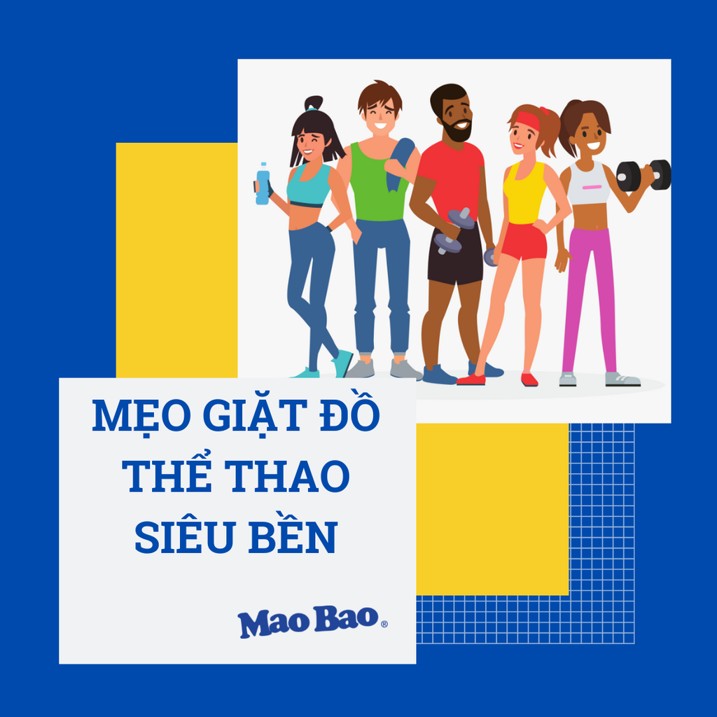 HƯỚNG DẪN CÁCH GIẶT ĐỒ THỂ THAO KHÔNG BỊ GIÃN, PHAI MÀU