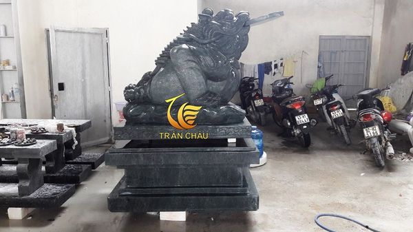 Hình Ảnh Thiềm Thừ Đá Sau Khi Được Điêu Khắc Hoàn Thiện