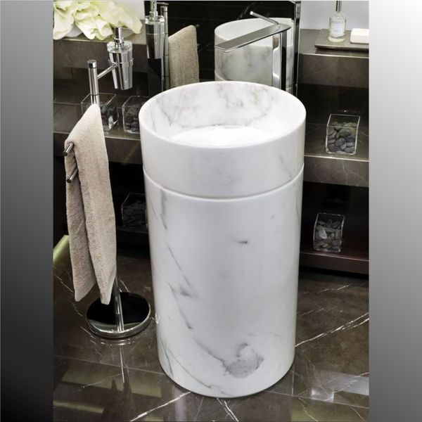Sản Phẩm Lavabo Đá Hoàn Thiện Cho Khách