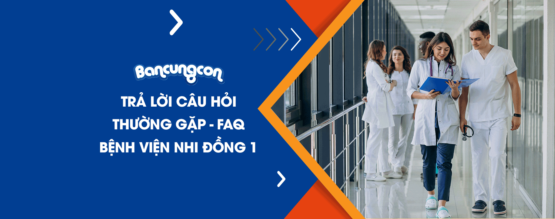 Trả Lời Câu Hỏi Thường Gặp - FAQ Bệnh Viện Nhi Đồng 1