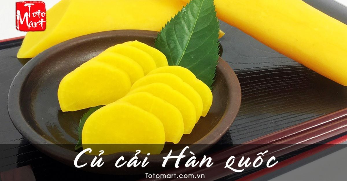 Củ cải Hàn Quốc