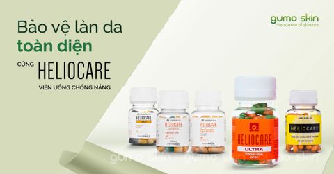 Bảo vệ làn da toàn diện cùng Heliocare viên uống chống nắng