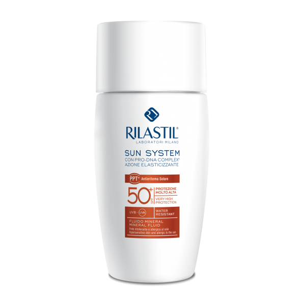 Tinh Chất Chống Nắng Vùng Da Mặt Rilastil Sun System Ppt Mineral Fluid Spf 50+ 50Ml