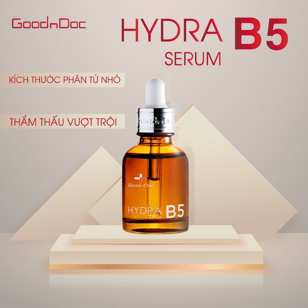 Với khả năng dưỡng ẩm phục hồi, Goodndoc Hydra B5 Serum là một giải pháp cho làn da mụn