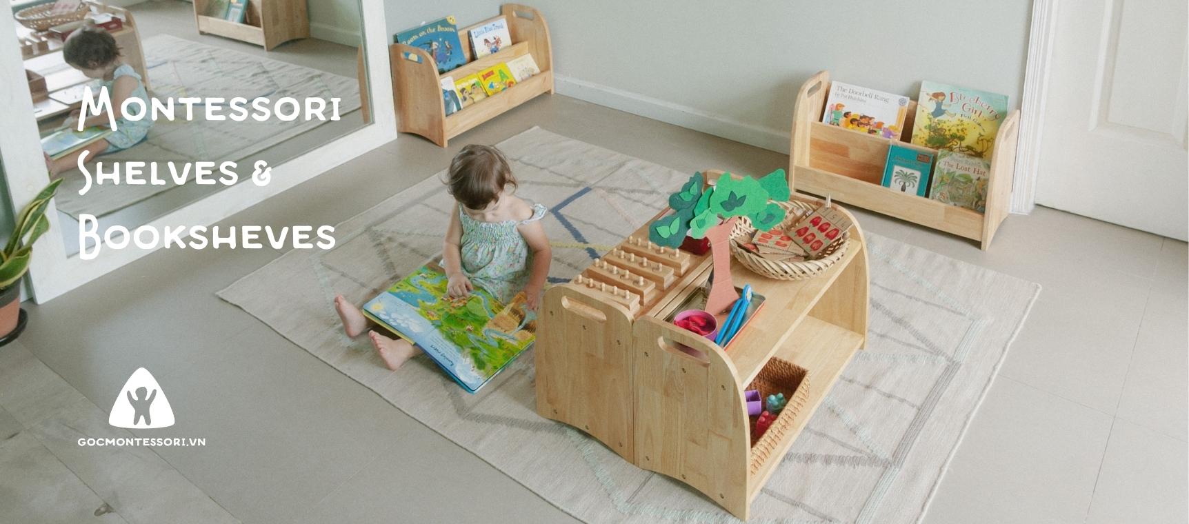 Montessori Shelves & Bookshelves