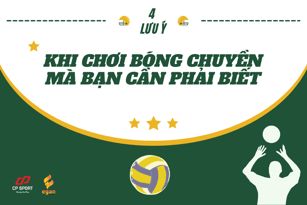 4 LƯU Ý KHI CHƠI BÓNG CHUYỀN MÀ BẠN CẦN PHẢI BIẾT