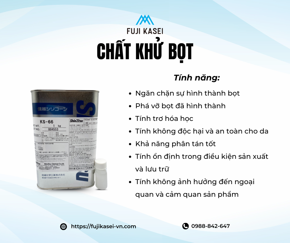 chất khử bọt