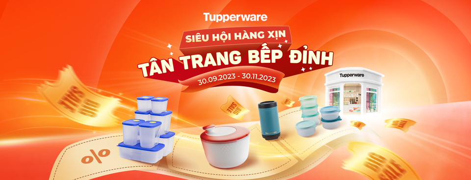 Khuyến mại Tupperware Tháng 10/2023 có gì?