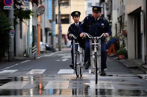 Why is there less theft and robbery in Japan?