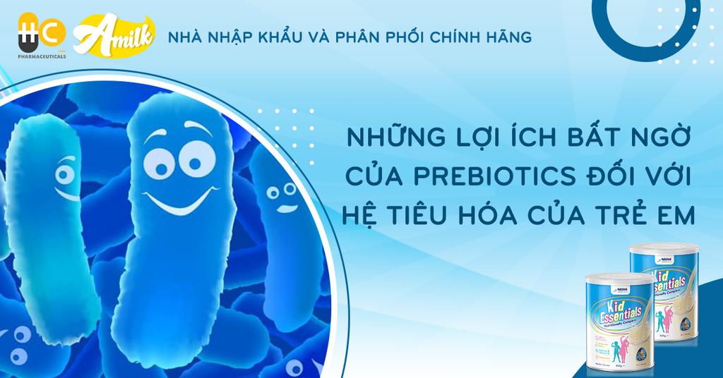 Những Lợi Ích Bất Ngờ Của Prebiotics Đối Với Hệ Tiêu Hóa Của Trẻ Em