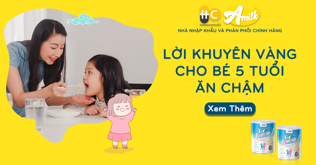 Lời Khuyên Vàng Khắc Phục Cho Bé 5 Tuổi Ăn Chậm