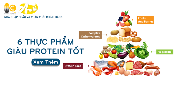 Top 6 Thực Phẩm Giàu Protein Cần Thiết Cho Sự Phát Triển Của Bé
