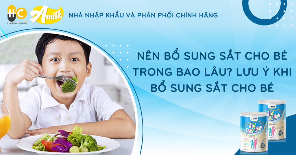 Vai Trò Của Sắt Đối Với Sự Phát Triển Của Trẻ Nhỏ 1-10 Tuổi
