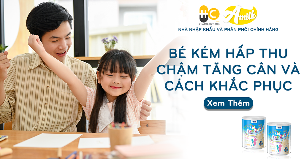 Dấu Hiệu, Nguyên Nhân Và Cách Khắc Phục Bé Kém Hấp Thu Chậm Tăng Cân