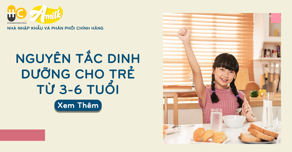 Nguyên Tắc Dinh Dưỡng Cho Trẻ Từ 3-6 Tuổi Chuyên Gia Giới Thiệu