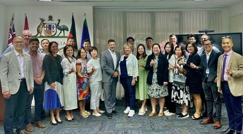 GIAO LƯU HỢP TÁC THƯƠNG MẠI VIỆT NAM - AUSTRALIA - NEW ZEALAND 2023