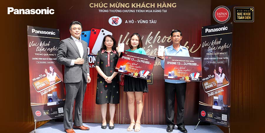 Chúc Mừng Những Chủ Nhân Đầu tiên Nhận IPHONE 13 Tại Trung Tâm Điện Máy A Hò – Vũng Tàu